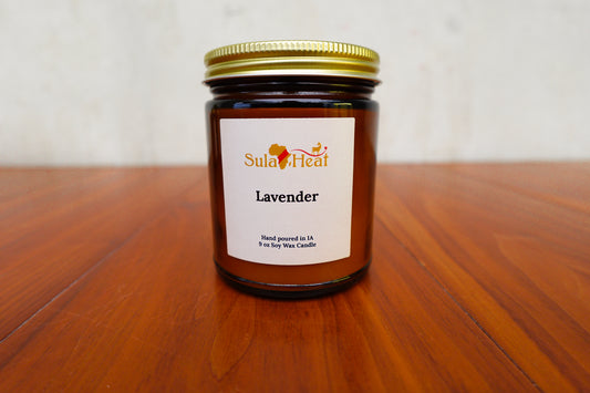 Lavendar Candle